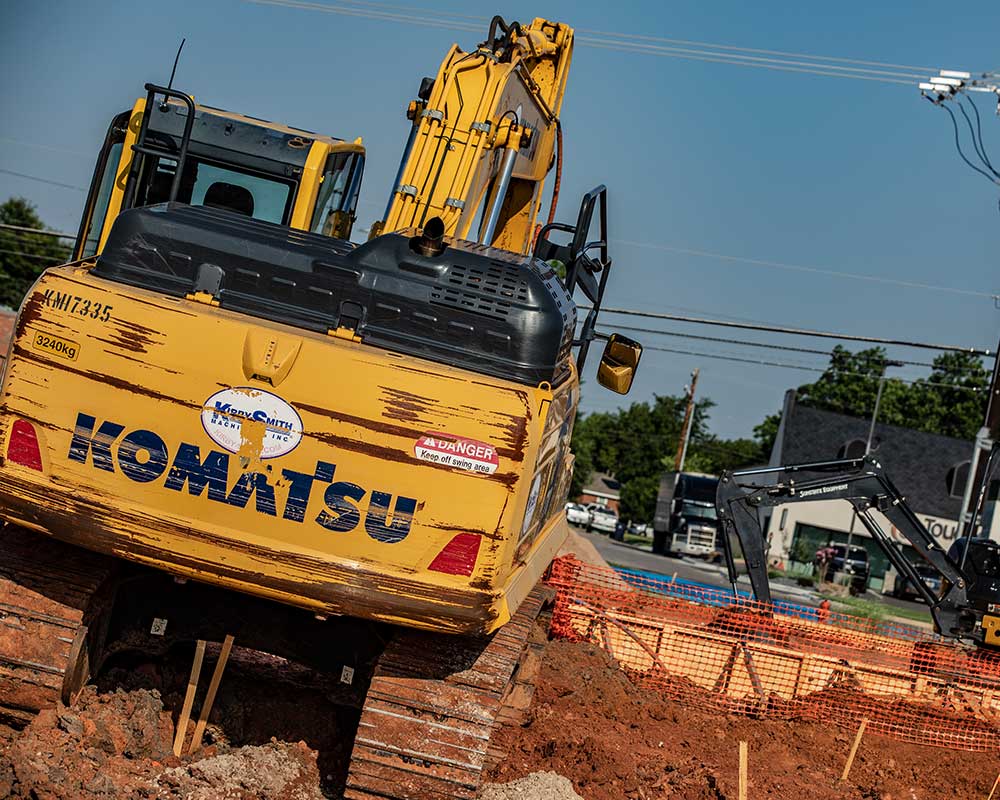 Komatsu Excavation and Site Preparations - Hammer Construction