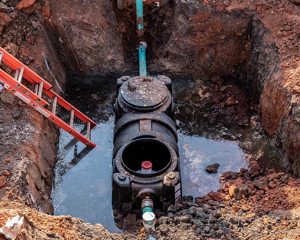 Municipal Sewer and Water Reconstruction Utility Work - Hammer Construction