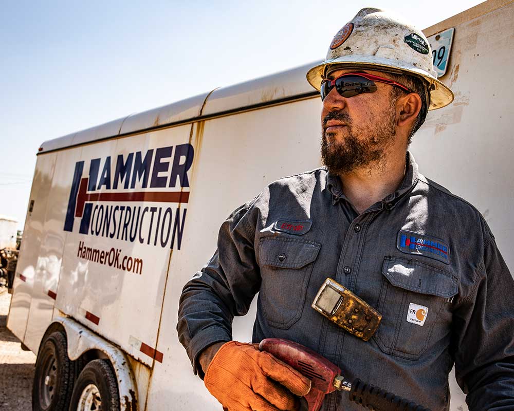 Pressure Washing Hammer Construction