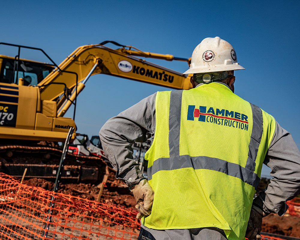 Road Reconstruction Utility Work - Hammer Construction Oklahoma