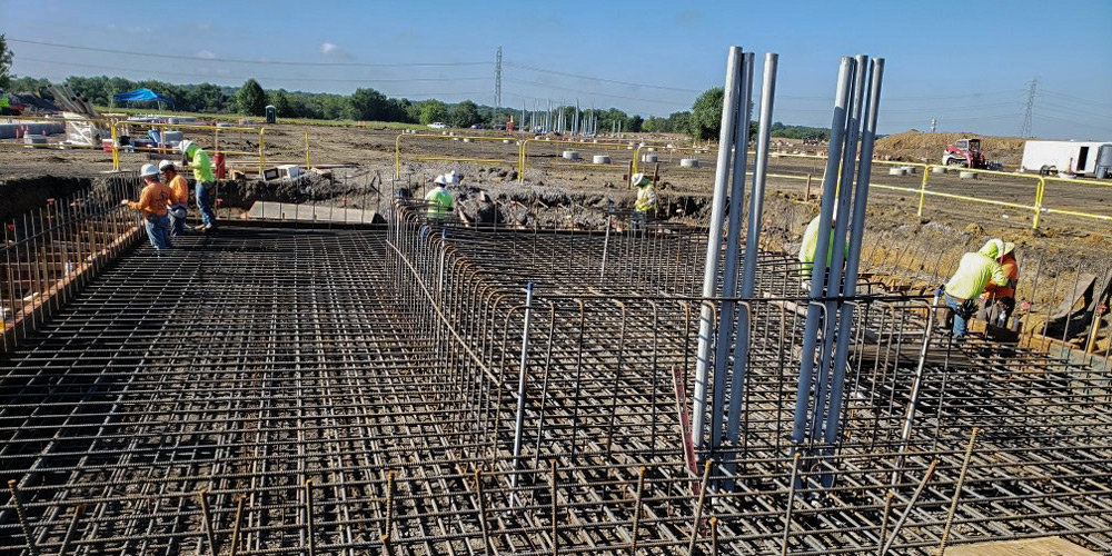 Concrete Pier Foundations and Commercial Pads | Hammer Construction